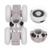 Shower Door Sliding Wheel Suspension Outer Pulley Roller Replacement Accessories 22mm