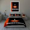 Basketball court design Bedding Duvet cover sets Duvet covers Pillowcases gifts (1 * Duvet Cover 2 * Pillowcases, without duvet insert)