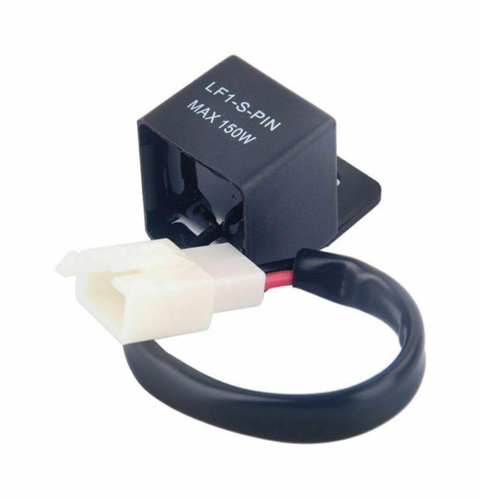 1pcs Adjustable Electronic LED Relay with Wires Flasher Relay Led Turn Signal  for Harley