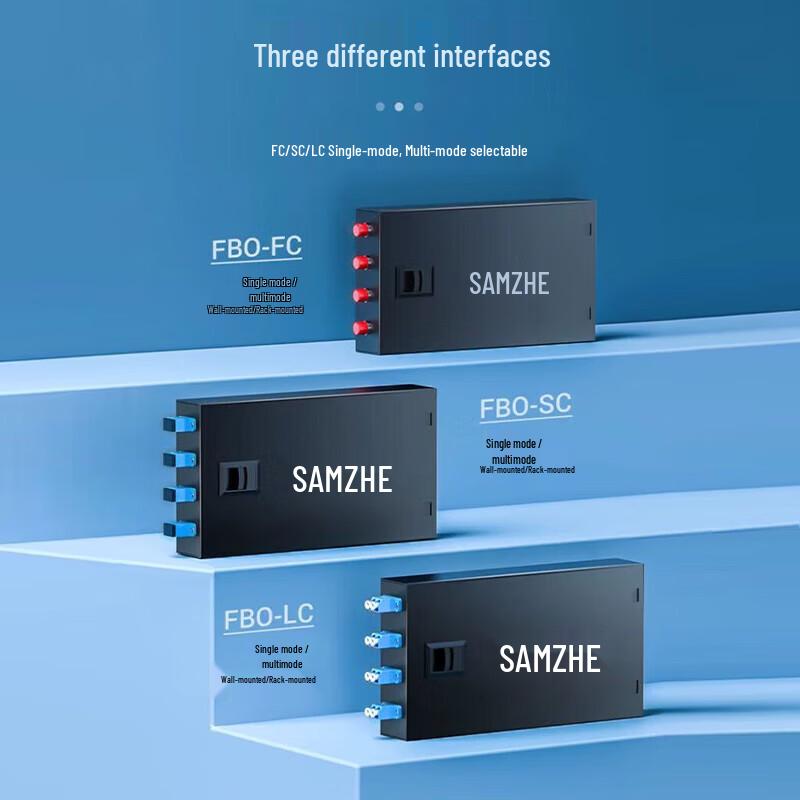 Sanze 12-Core Multimode SC Rack Fiber Optic Terminal Box