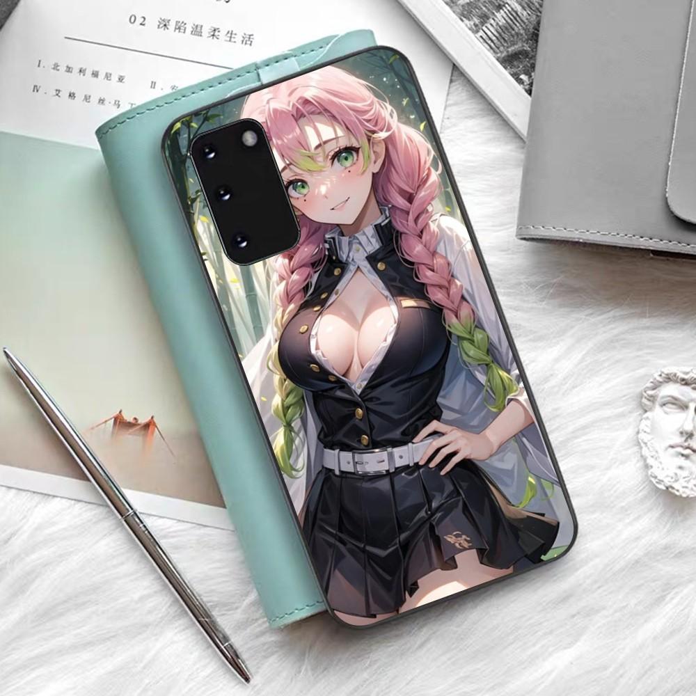 Kanroji Mitsuri Anime Phone Case For Samsung S 9 10 20 21 22 23 30 23 24 Plus Lite Ultra FE S10lite Fundas