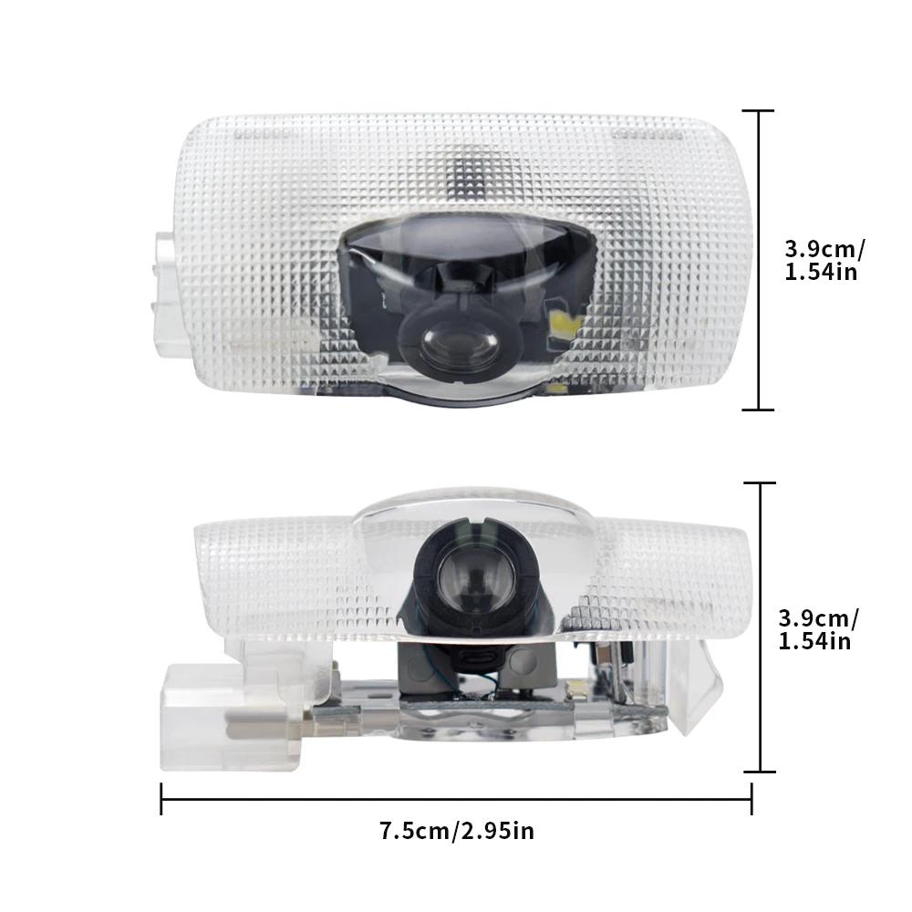 2pcs Auto Badge Shadow Light LED Door Light For Toyota AVALON GR Car Styling AVALON Ghost Shadow Lamp Toyota Car Door Light