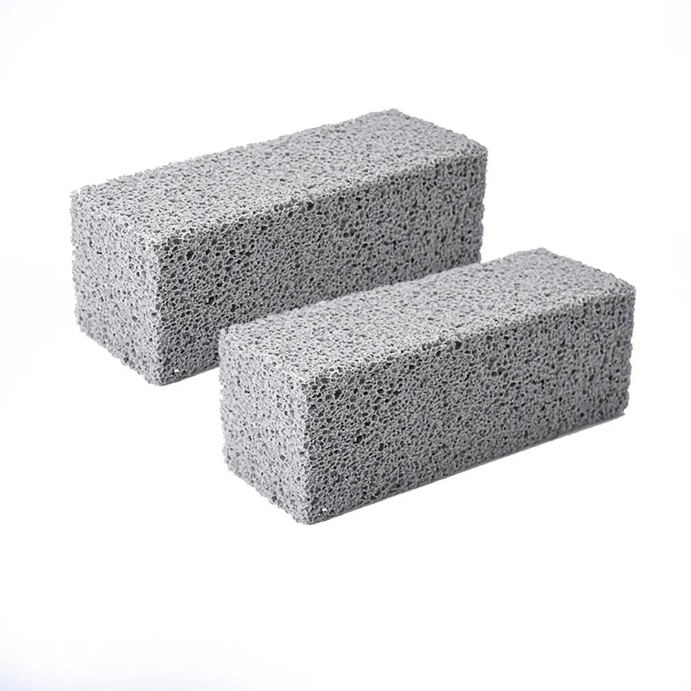 1pc BBQ Grill Cleaning Brush Brick Block Barbecue Cleaning Stone Pumice Brick For Barbecue Rack Outdoor Kitchen BBQ Tools