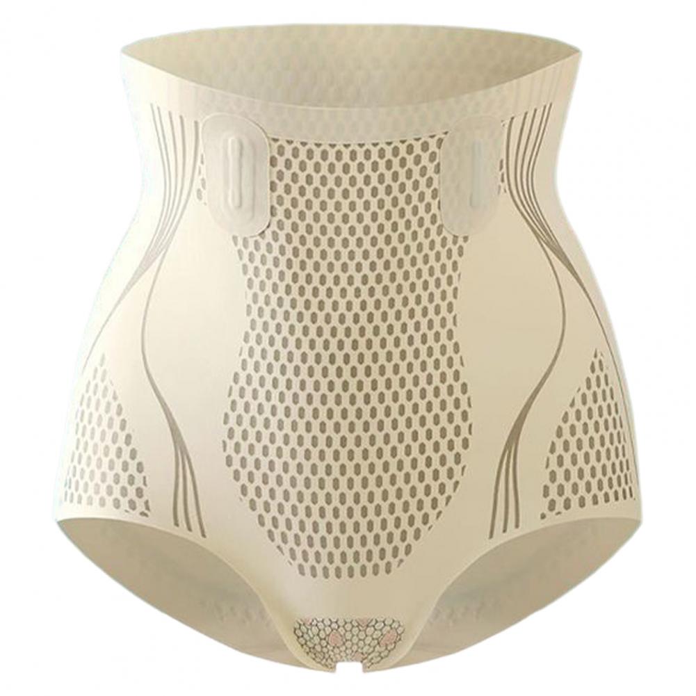 Женское Нижнее Белье с Высокой Талией для Контроля Живота После Родов, Корректирующее Фигуру, Подтягивающее Ягодицы, с Хорошей Воздухопроницаемостью, Тонкое M