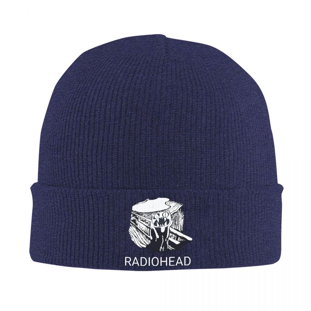 New Radiohead Vintage Hip Hop Knitted Hat Beanie Winter Hat Warm Fashion Caps Unisex Women