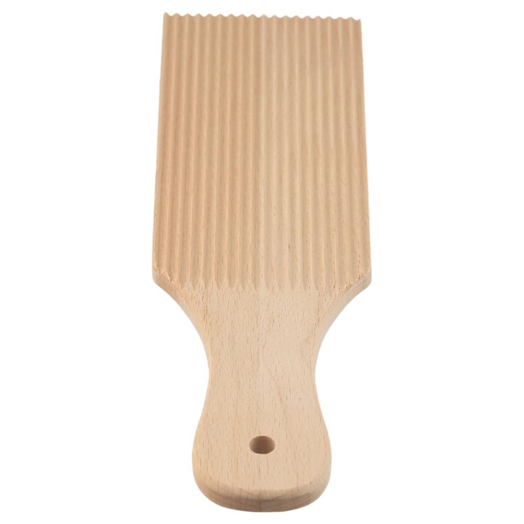 Dřevěný stůl na máslo na těstoviny Lízátka Snadno vyrobte autentické domácí těstoviny a nepřilnavá dřevěná deska na těstoviny s máslem Váleček na gnocchi