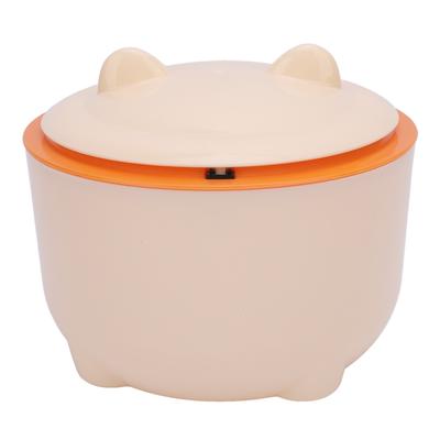 Katzentoiletten-Mülleimer mit Pressdeckel, geschlossenes Design, kompakt, Mehrzweck-Mülleimer für Katzenabfälle für Zuhause