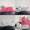 Cartoon Polka Dot Cat Long Plush Cushion For Bedroom Sofa Gift Girls For