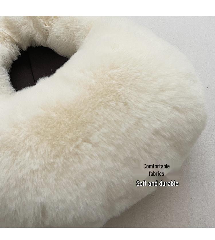 Damen Trendige Winter Plüsch Handtasche - Vielseitige, Stilvolle, Fellige und Süße Kleine Tasche