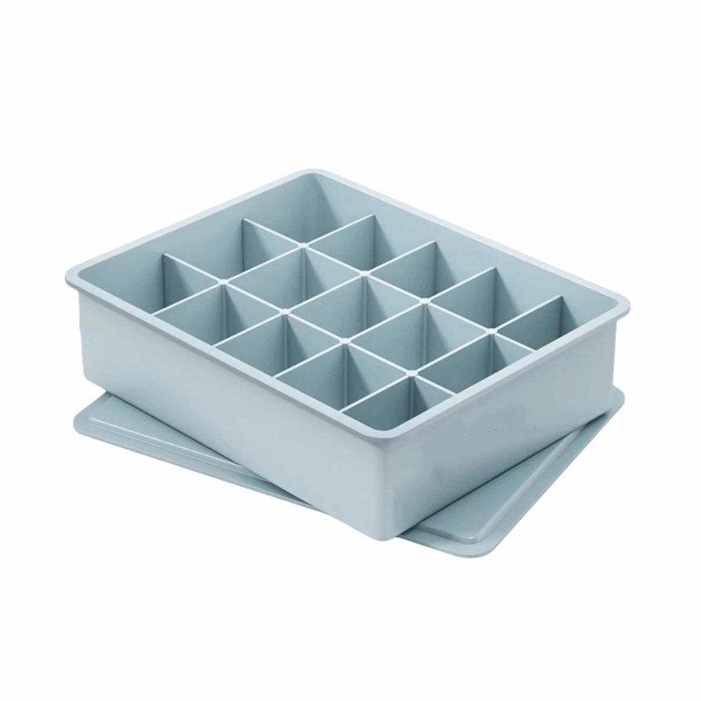 Stable Stacking Bra Drawer Organizer With Cover Socks Storage Box Compartment Organizer For Socks