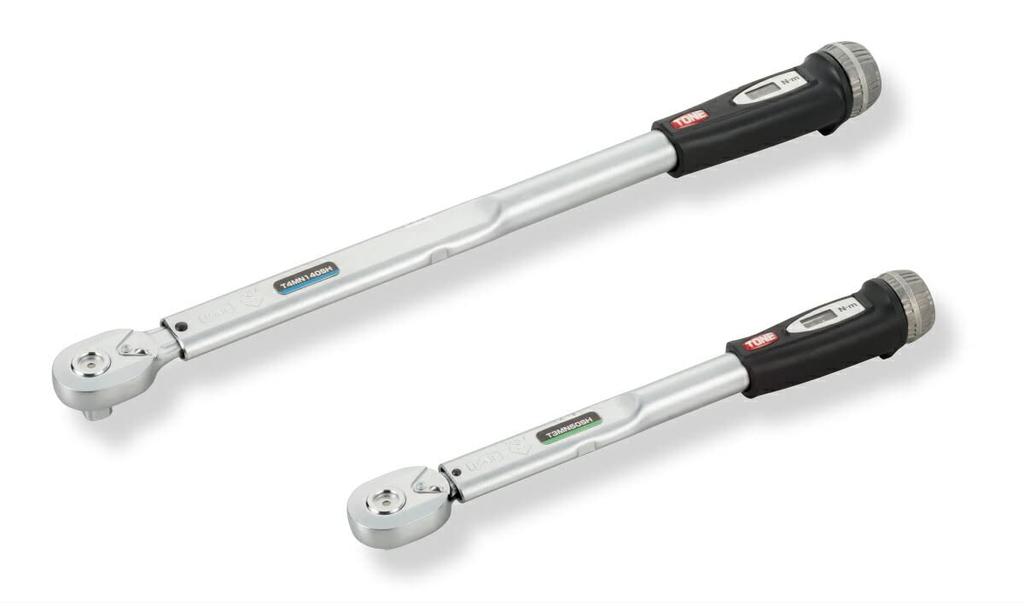 TONE Preset Torque Wrench Set Socket Drop Prevention T4MN300SH Drive Angle Black (Direct Type) 12.7mm (1/2") 300N M