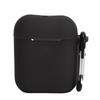 Headphone Protective Cover Case AntiLost Silicone Protector with Carabiner for IOS Earbuds 1 2