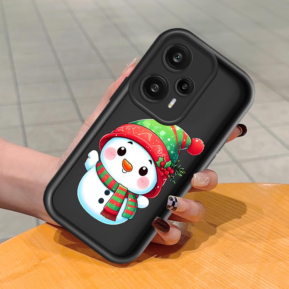 Soft Silicone Square Ladder Printing Pattern Phone Casing Full Cover Camera Shockproof Protection Rubber Case for Xiaomi Redmi