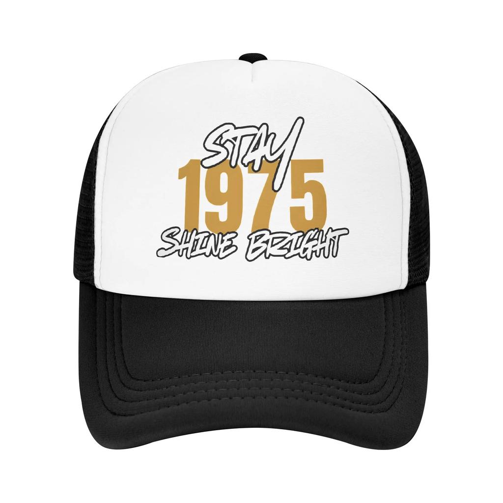 Summer Cooling Birthday Gift Vintage Aged Mesh Golf Hat Caps Men Women Adjustable Foam Trucker Hats For Casual Wear