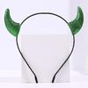 Halloween Devil & Spiderweb Headband with Bat Clip - Ghost Festival Party Costume Accessory