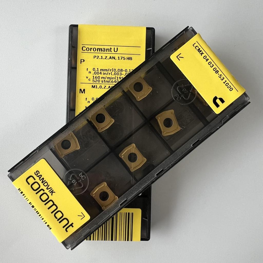 SANDVIK / LCMX040308-53 1020 / Original Swedish hard alloy blade 10 Pcs