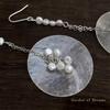 Handmade Elegant Pearl Tassel Earrings: Chic & Unique Design