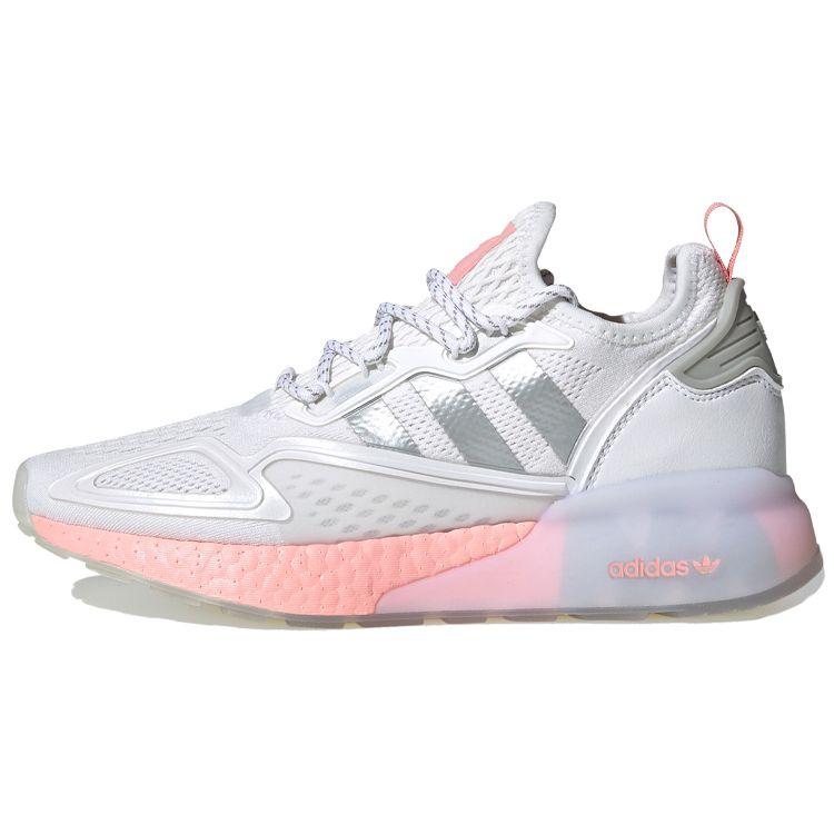 

Adidas ZX 2K Boost White Glow Pink Женские кроссовки Cloud-White Clear-Onix FY2013