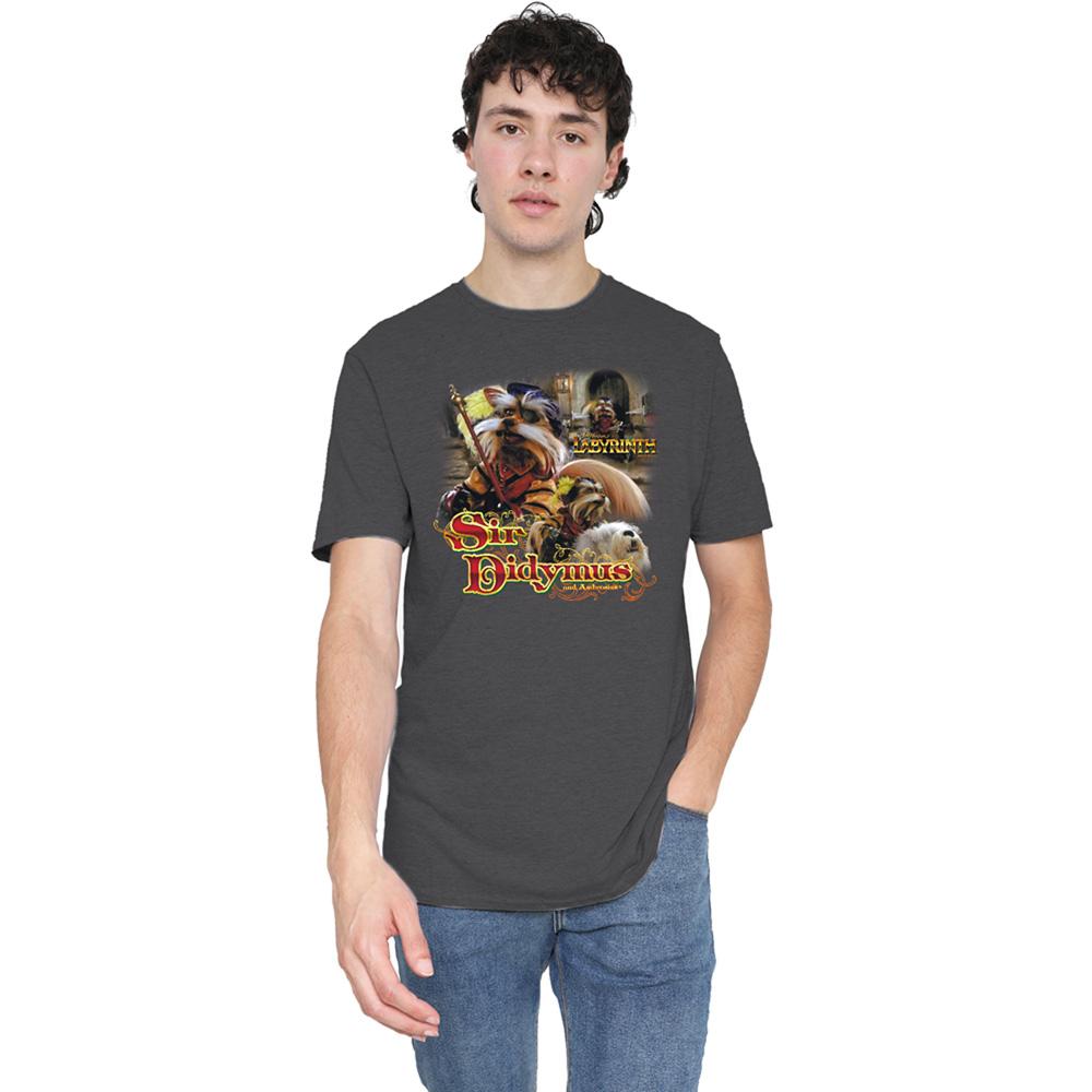 Labyrinth Unisex Adult Sir Didymus Heather T-Shirt