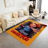 Chucky's Creepy Adventure Customizable Name Area Rug Suitable for Foyer Entryway Kitchen Living Rooms Antislip Carpet Anime Office Decor