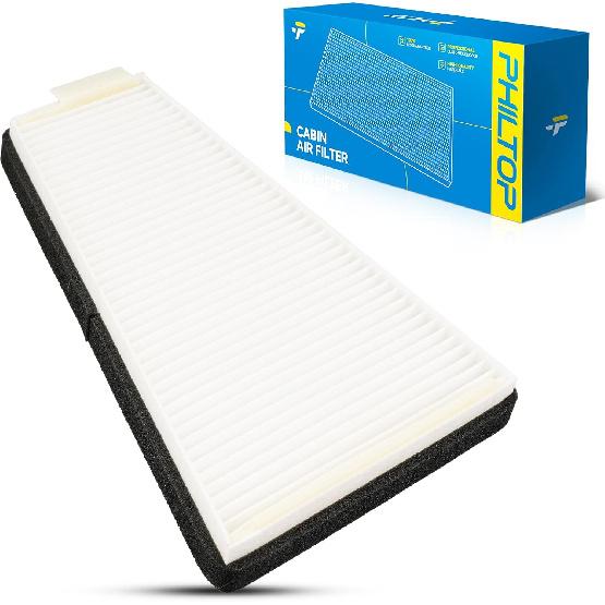 

PHILTOP Cabin Air Filter w/Activated Carbon, Compatible with CF12956 Alfa Romeo Stelvio 2018-2025, Alfa Romeo Giulia 2017-2025, Premium Activated CF9118A