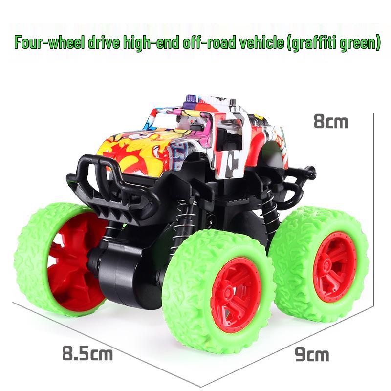 Kids' Inertial Excavator Toy Car: Off-Road Vehicle for Boys, Perfect for Small Gifts and Night Markets