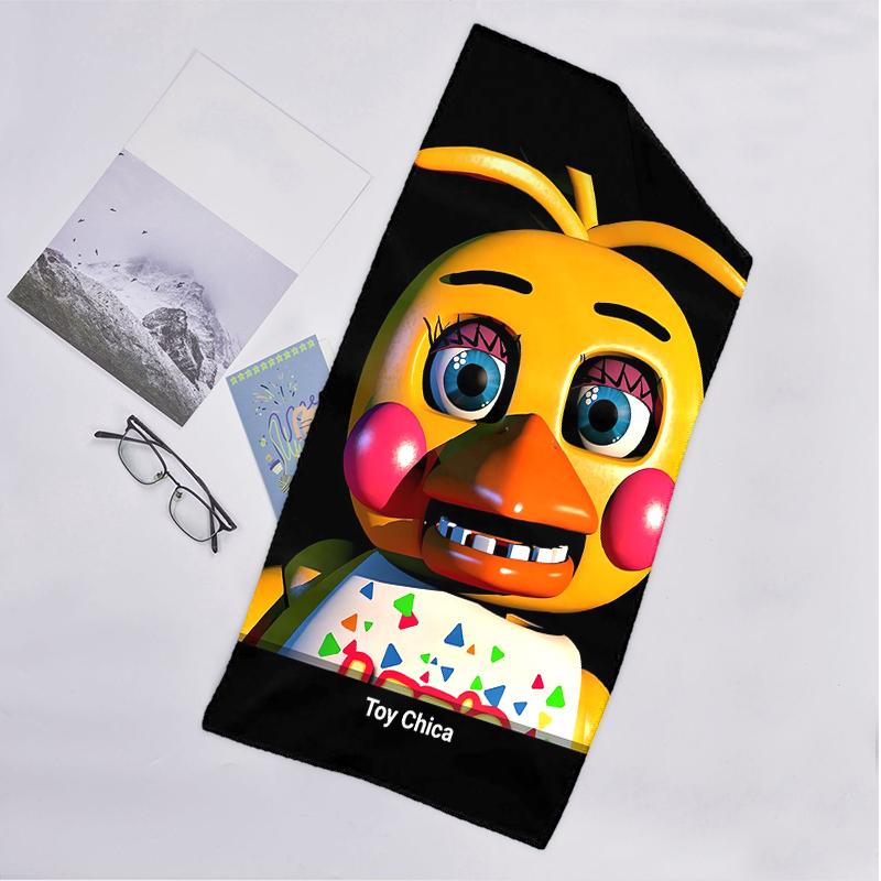 Freddy Bear Fashion Beach Towel: Ideal for Summer Adventures Soft, absorbent and quick drying suitable for swimming and bathing