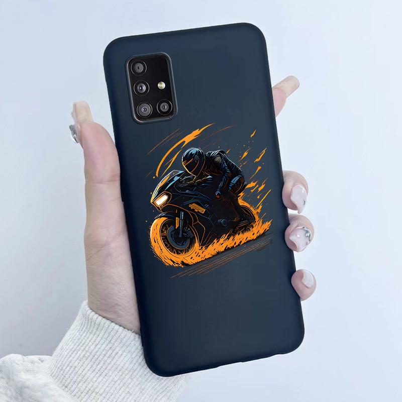 For Samsung Galaxy A51 A71 5G Phone Case Butterfly Girl Soft Silicone TPU Back Housing SM-A516B A516N A516V A716V A716U Covers