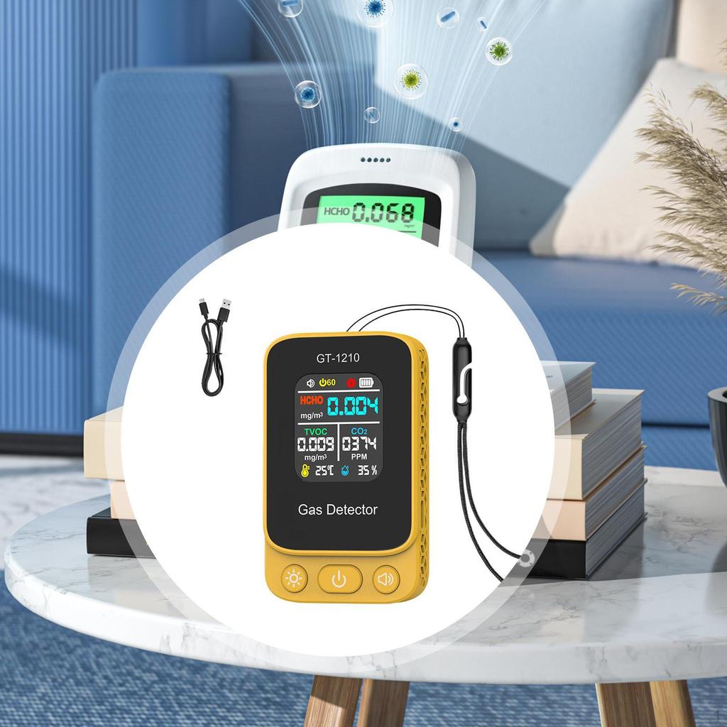 Air Quality Meter Digital Temperature Humidity Tester for Business Yard Home