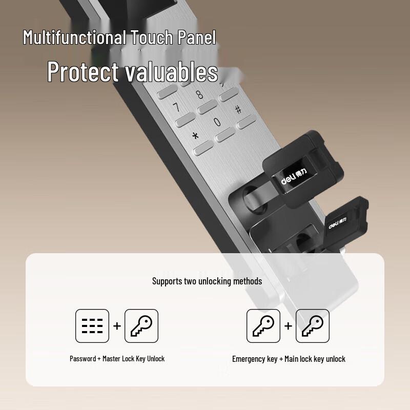 Deli H610 Electronic Password Wall Safe
