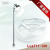 Retractable LED Pole Spotlights for Jewelry, Antiques, Jade, Silver, Watches, and Exhibit Lighting