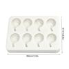 Practical Silicone Balloon Fondant Moulds Durable Silicone Cake Moulds with Balloon Pattern for Baking Enthusiasts