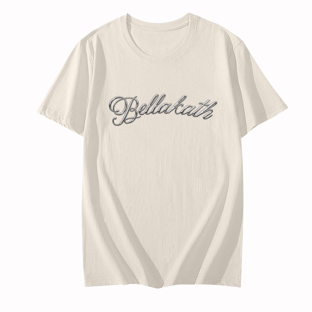 Bellakath T-Shirt Summer Round Neck Graphic Printing Clothing Casual Cotton Short Sleeve Tee-shirt Women/men Fashion Tshirts