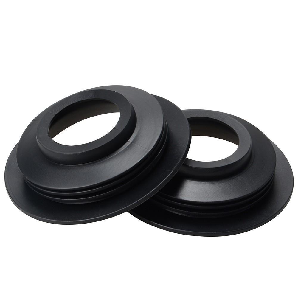 Universal LED Headlight Extended Dust Cover C6 - Small Hole for Single Lamp Copper Strip Style