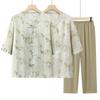 New Chinese Style Floral Blouse