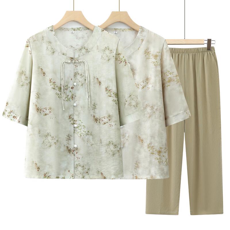 New Chinese Style Floral Blouse