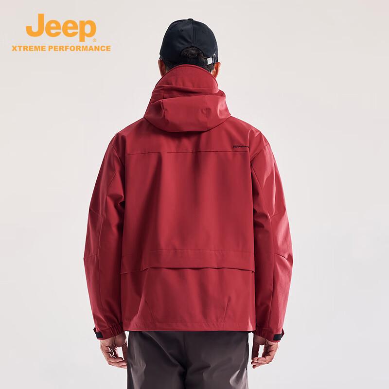 Jeep Outdoor Water-Resistant Windproof Jacket