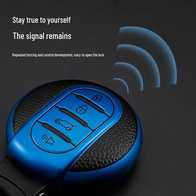Luxury BMW Mini Cooper Key Case for Full Protection: High-End F54 F55 F56 F60 Models, Unisex Design