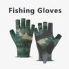 BEPAN Fishing Gloves Half Finger Anti-slip Quick-drying Sun Protection Breathable Profession Summer OutdoorFishing Bicycleridinggloves