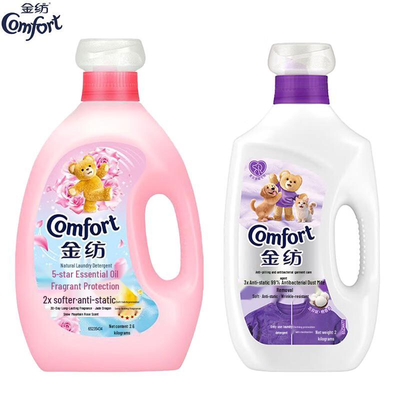 Jinfang Fabric Softener Rose & Anti-Static Bundle