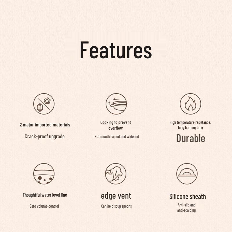 Supor Ceramic Casserole Pot