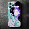 A-Attack On T-Titan Eren Yeager Soft Phone Case for iPhone 16 16E 17 Air 15 Pro Max 14 Plus 13 Mini 11 12 7 Black Cover Back She