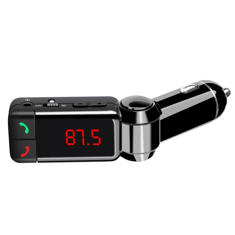Car Bluetooth-compatible Fm Transmitter Car Kit Hands Free Mp3 Player Wireless Radio AUX Car Charger USB SD