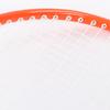 2 Pcs Badminton Racket Ferroalloy One Piece Skidproof Handle Orange Badminton Racquets Set for Beginner Professional