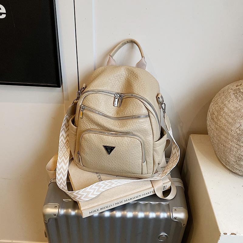 Casual Versatile Backpack Women's Trend Women's Bag Small Bag Lightweight Multipurpose Commuter Women's Small Backpack