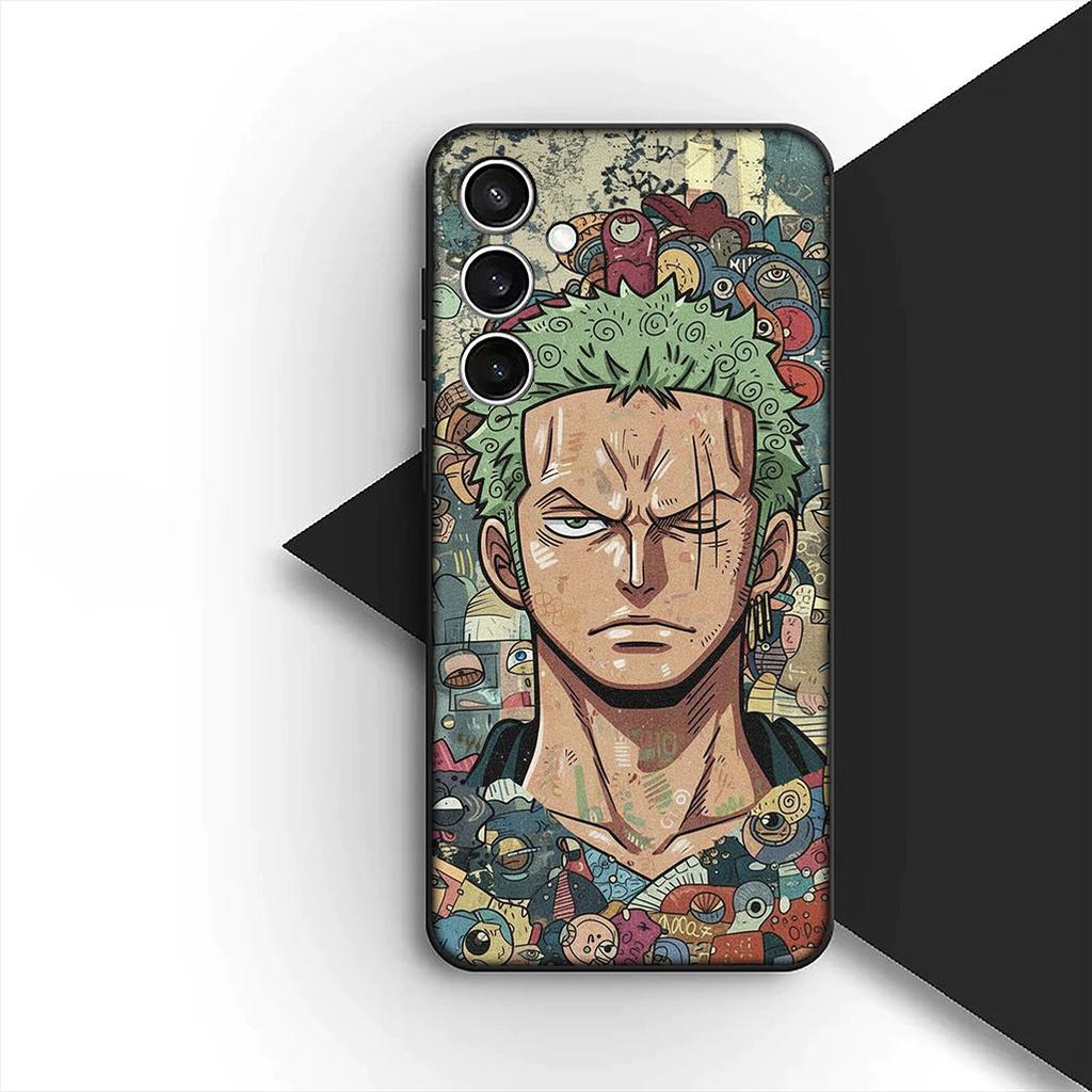 Roronoa Zoro Sanji One Pieces Luffy Phone Case for Motorola Moto G55 G45 G75 G85 G35 Edge 50 30 Fusion 40 NEO Ultra Pro Cover
