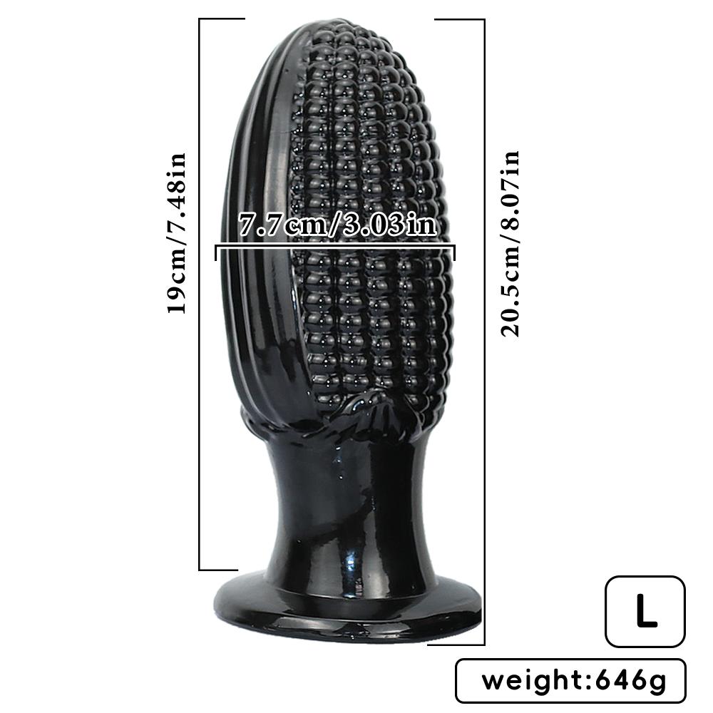 3 Sizes Anal Plug Big Buttplug Vagina Dilator G-Spot Butt Stimulator Sex Toys for Gay Couples Adult Games Women Men Masturbators