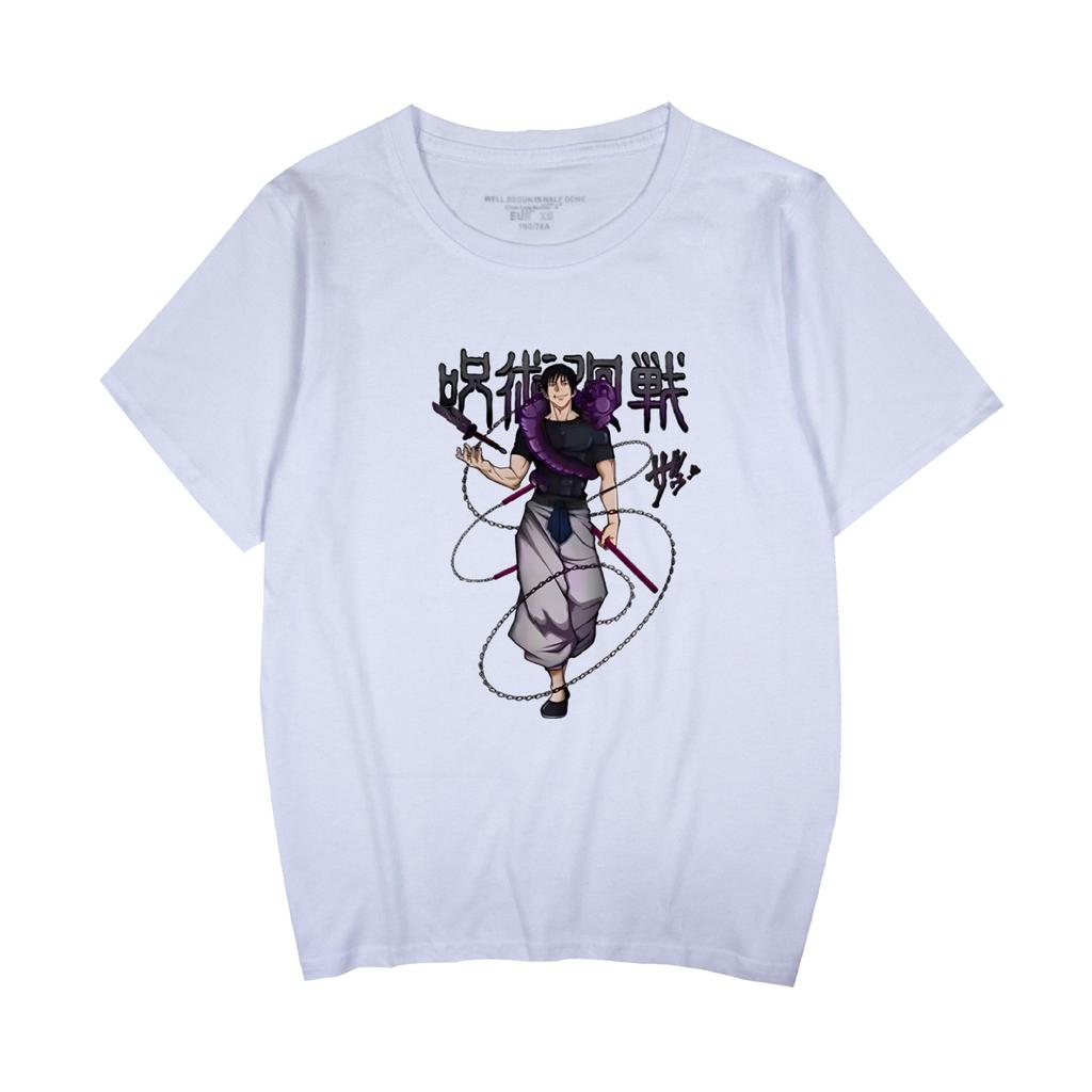 Fashion Jujutsu Kaisen Cartoon T Shirt Women/Men's Casual Jujutsu Kaisen Anime Printed Short Sleeve Cosplay T-shirts