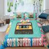 Rock Music King Queen Duvet Cover Electric Guitar Punk Style Bedding Set Youth Fashion Hip Hop 3D Polyester Comforter Cover