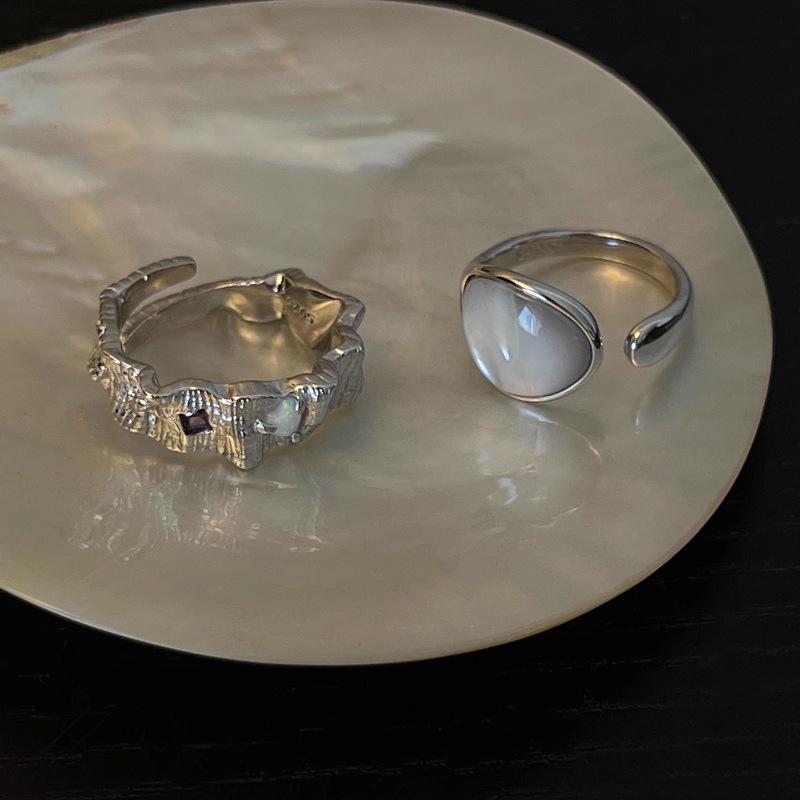 Adjustable Womens Stylish Ring Crafted From Copper With Eyecatching Geometric Design Colors And